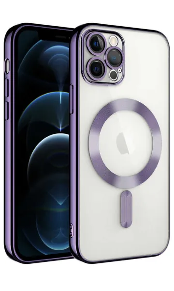 iPhone 13 Pro Kılıf Kamera Korumalı Magsafe Wireless Şarj Özellikli Demre Kapak