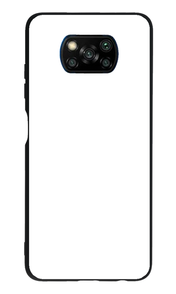 Xiaomi Poco X3 NFC Kılıf Tasarla Lansman Dokulu Kapak