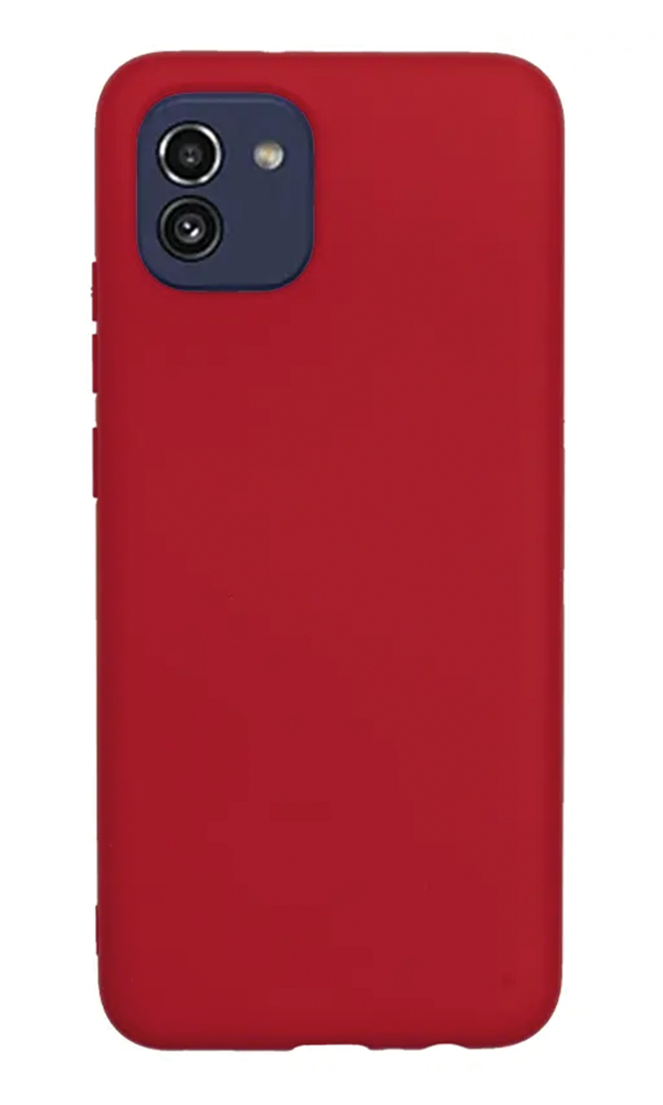 Samsung Galaxy A03 Kılıf Tasarla Lansman Dokulu Kapak