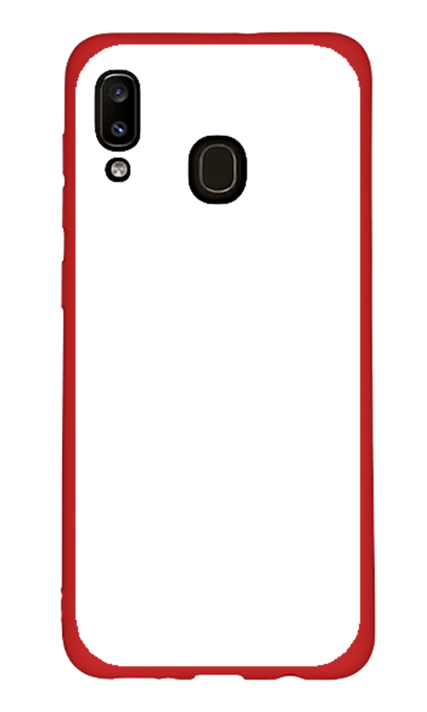 Samsung Galaxy A30 Kılıf Tasarla Lansman Dokulu Kapak