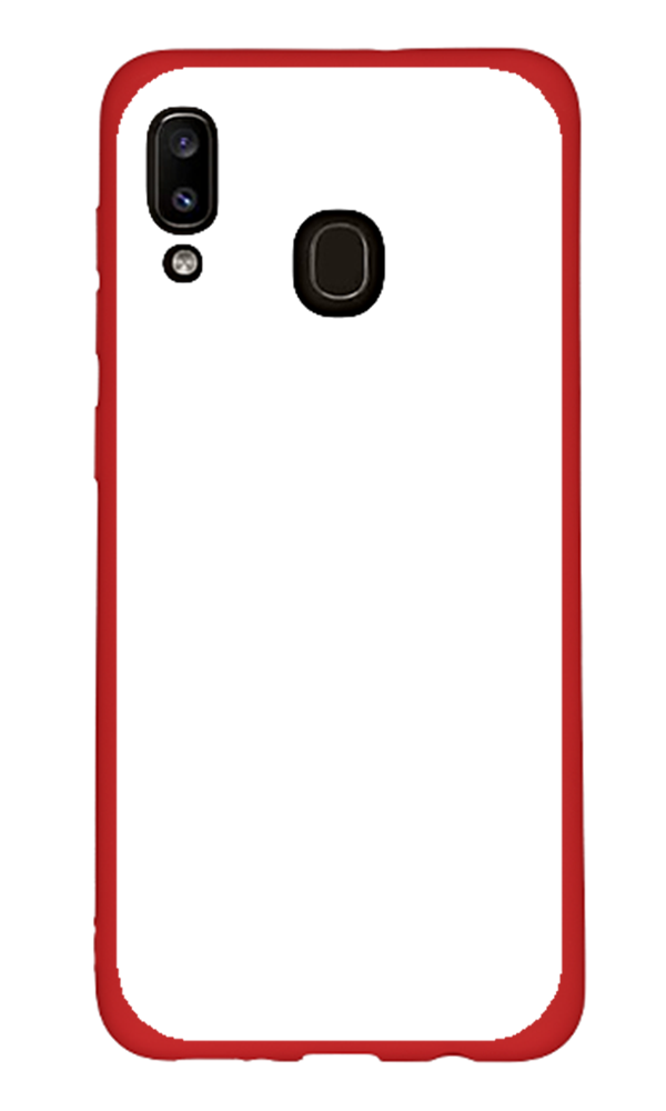 Samsung Galaxy A20 Kılıf Tasarla Lansman Dokulu Kapak