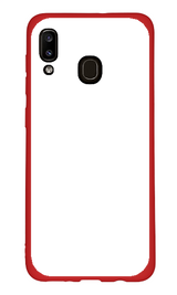 Samsung Galaxy A20 Kılıf Tasarla Lansman Dokulu Kapak