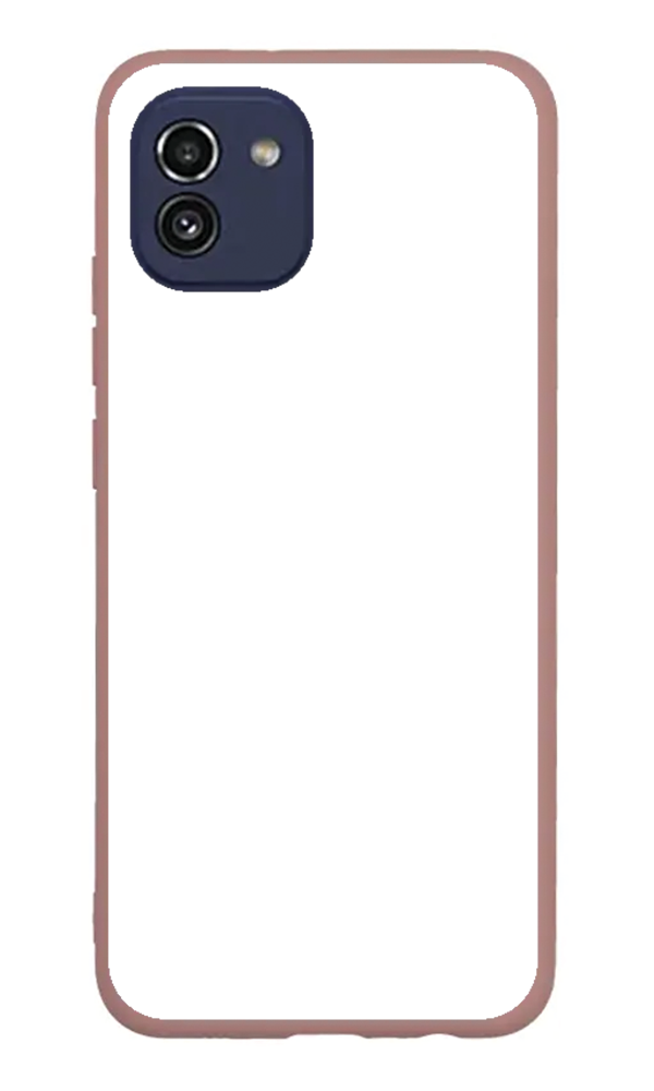 Samsung Galaxy A03 Kılıf Tasarla Lansman Dokulu Kapak