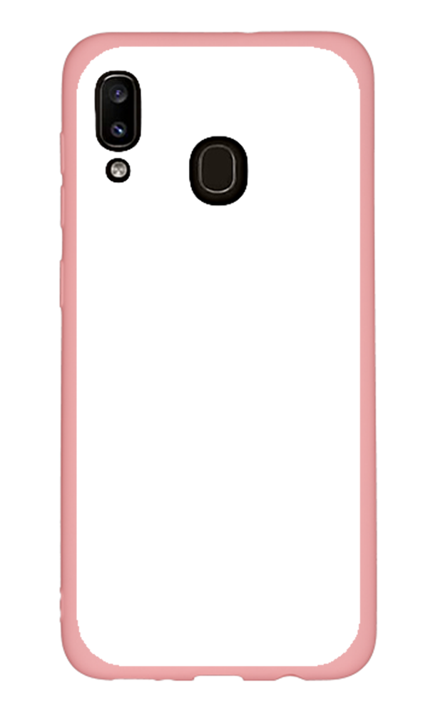 Samsung Galaxy A20 Kılıf Tasarla Lansman Dokulu Kapak