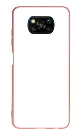 Xiaomi Poco X3 NFC Kılıf Tasarla Lansman Dokulu Kapak