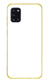 Samsung Galaxy A31 Kılıf Tasarla Lansman Dokulu Kapak