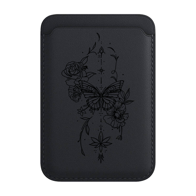 Magsafe Cüzdan Flores Lineart