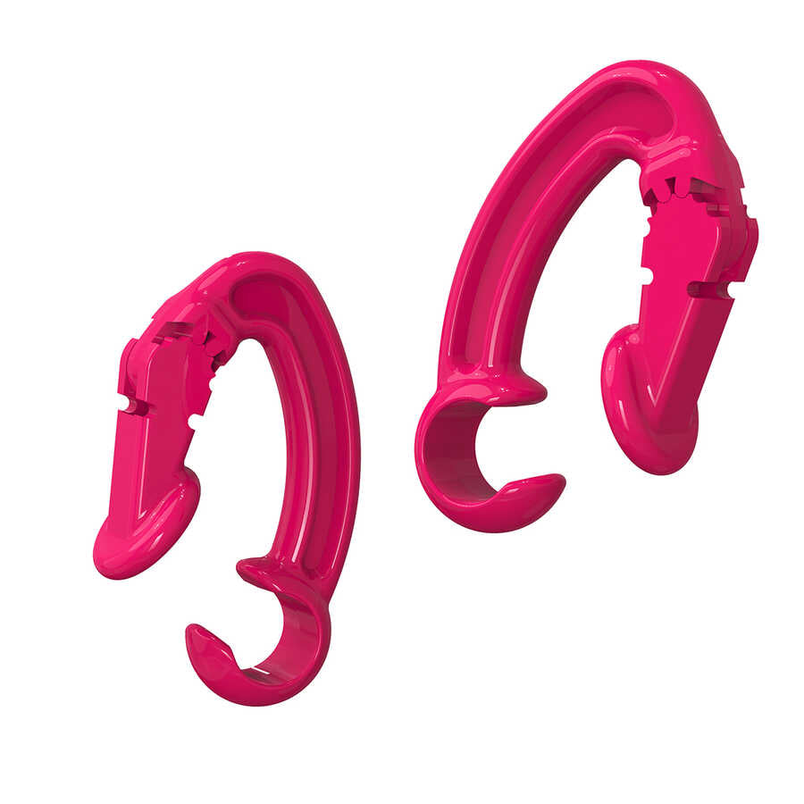 Airpods Zore Earhook Kulaklık Tutucu Aparat Pembe Koyu