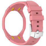 AP-Swatch Royal Pop 12 Zore KRD-158 Silikon Kordon Pembe-Sarı
