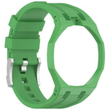 AP-Swatch Royal Pop 12 Zore KRD-158 Silikon Kordon Yeşil