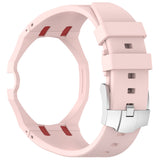 AP-Swatch Royal Pop 3 Zore KRD-158 Silikon Kordon Pembe-Kırmızı