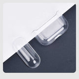 Apple Airpods 3. Nesil Kılıf Şeffaf Sert Kristal Zore Airbag 14 Kılıf Renksiz