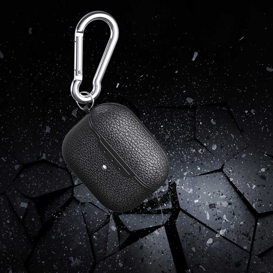Apple Airpods 3. Nesil Kılıf Zore Airbag 03 Silikon Kırmızı