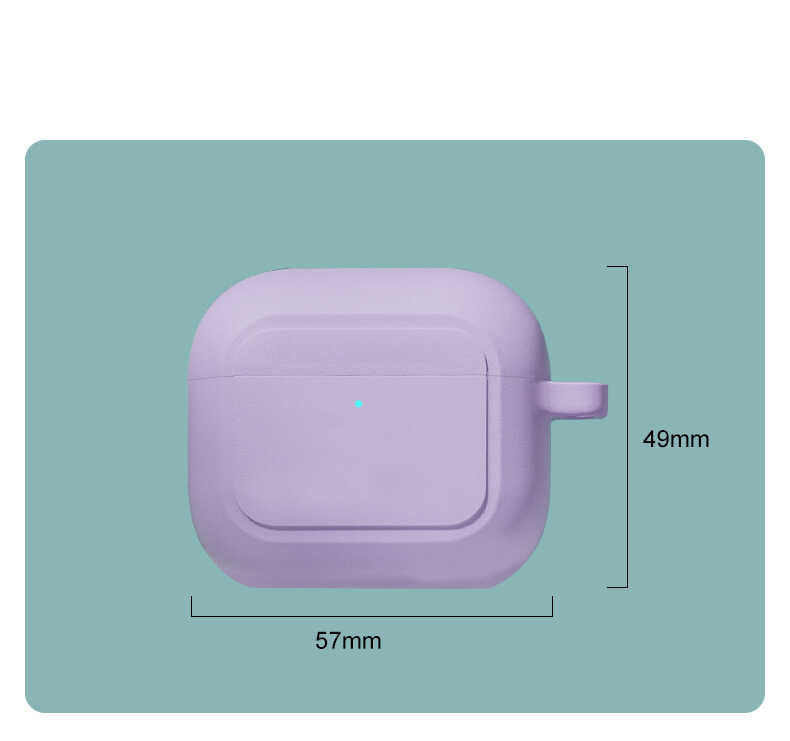 Apple Airpods 3. Nesil Kılıf Zore Airbag 23 Kılıf Kırmızı