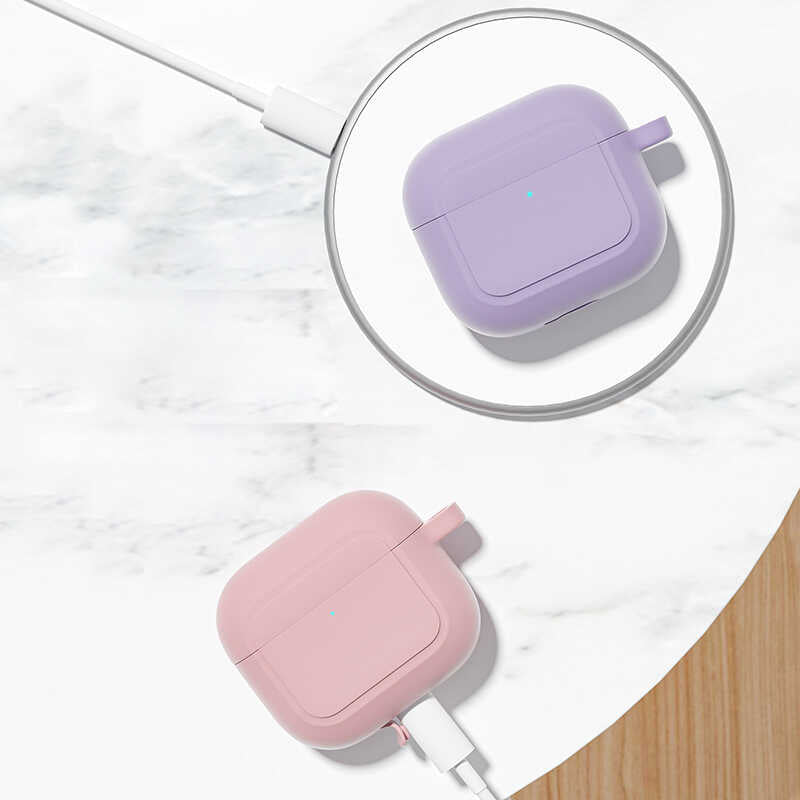 Apple Airpods 3. Nesil Kılıf Zore Airbag 23 Kılıf Kırmızı