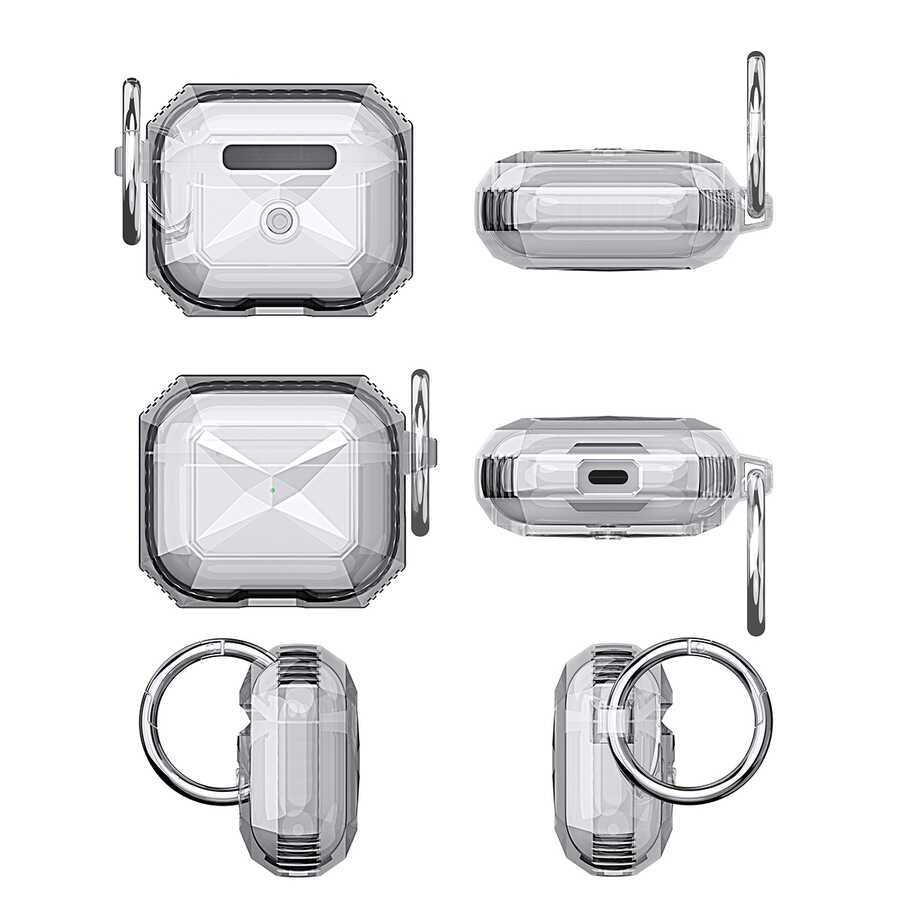 Apple Airpods 3. Nesil Kılıf Zore Airpods Airbag 22 Kılıf Pembe