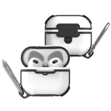Apple Airpods 3. Nesil Zore Airbag 16 Silikon 1-1 Su Geçirmez Kılıf Beyaz