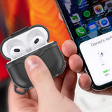Apple Airpods 3. Nesil Zore Airbag 16 Silikon 1-1 Su Geçirmez Kılıf Beyaz