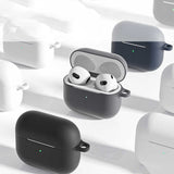 Apple Airpods 3. Nesil Zore Airbag 28 Silikon Kılıf Siyah