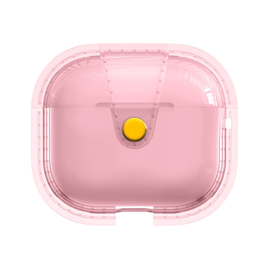 Apple Airpods 3. Nesil Zore Airbag 33 Darbelere Karşı Dayanıklı Magnetik Kılıf Şeffaf