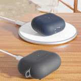 Apple Airpods 3. Nesil Zore Standart Silikon Kılıf Mavi Açık