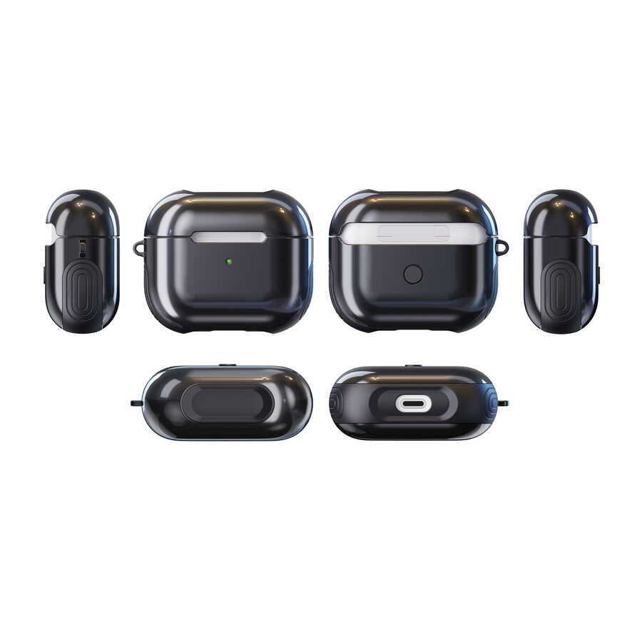 Apple Airpods 3. Nesil Kılıf Zore Shockproof Silikon Kırmızı