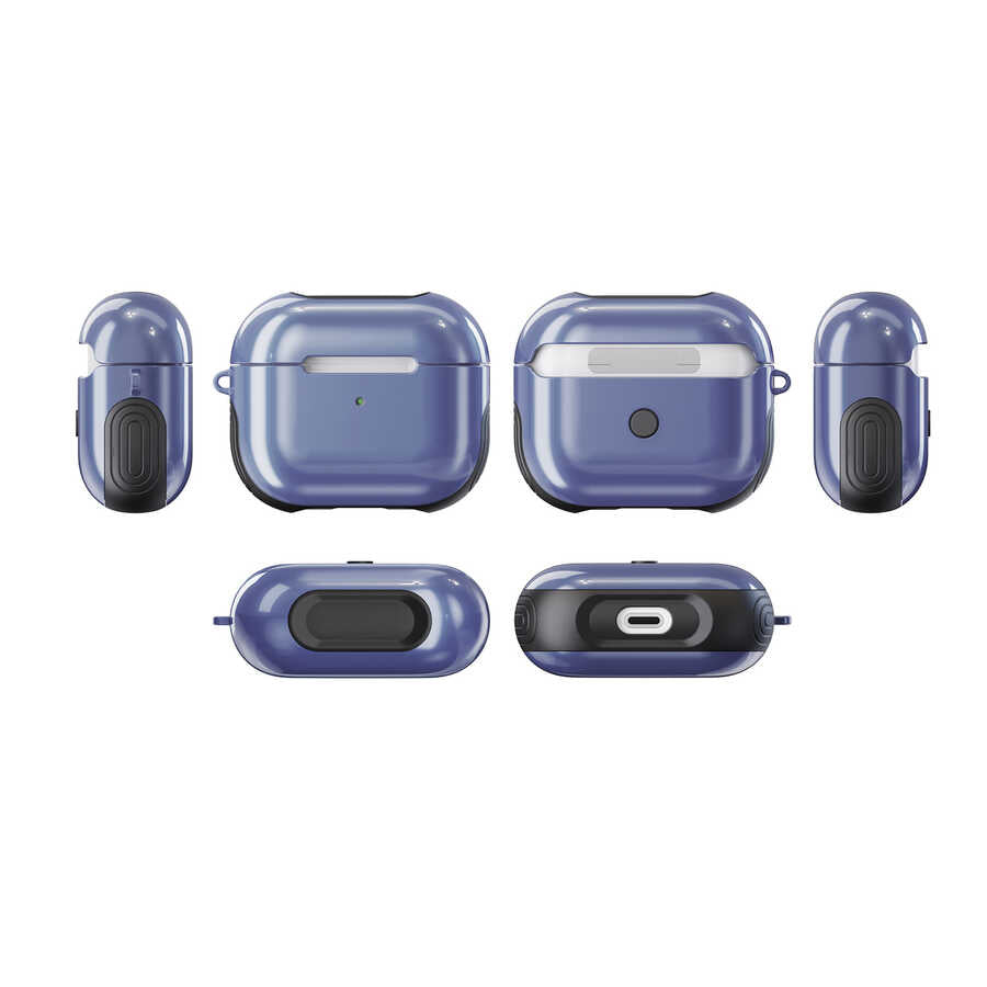 Apple Airpods 3. Nesil Kılıf Zore Shockproof Silikon Pembe