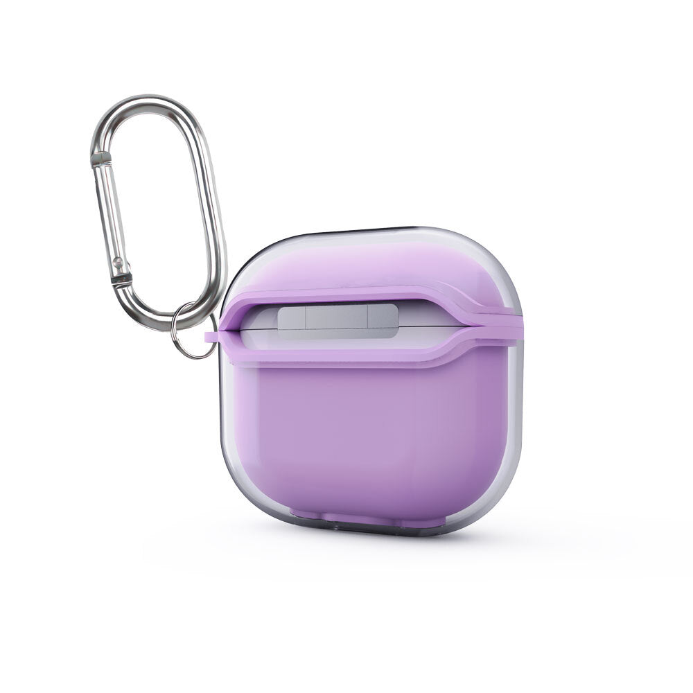Apple Airpods 4 Zore Airbag 42 Askı Aparatlı Kulaklık Kılıfı Mor
