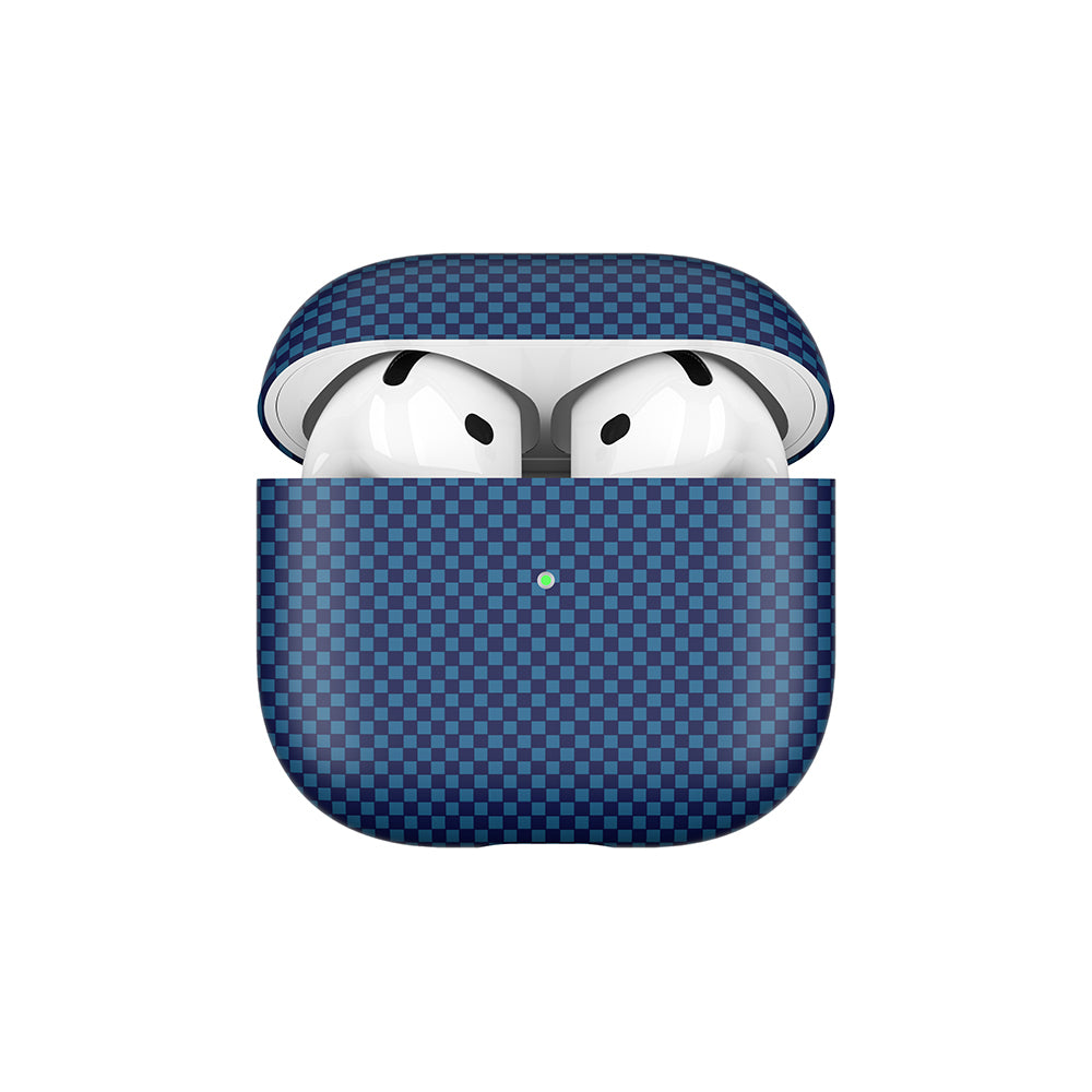 Apple Airpods 4 Zore Airbag 43 600D Karbon Fiber Kulaklık Kılıfı Gold