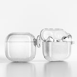 Apple Airpods 4 Zore Allstar Airbag 32 Parlayan Simli Saydam Renkli Kılıf Mor