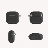 Apple Airpods 4 Zore Standart Silikon Kılıf Siyah