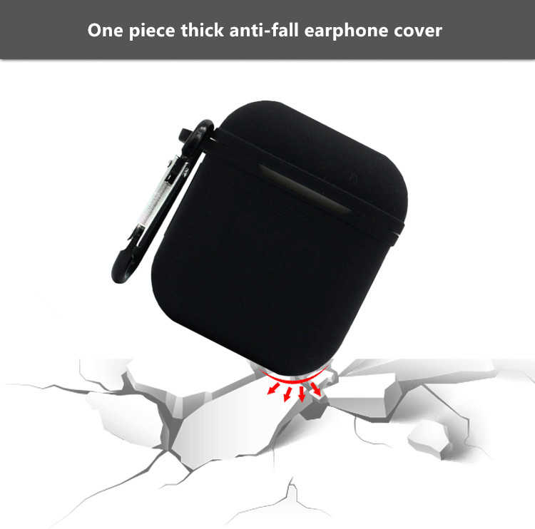 Apple Airpods Zore Askılı Silikon Lacivert