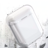 Apple Airpods Kılıf Şeffaf Sert Kristal Zore Airbag 14 Kılıf Renksiz