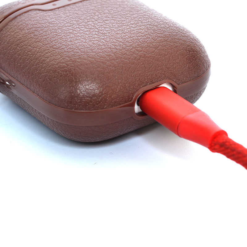 Apple Airpods Kılıf Zore Airbag 03 Silikon Lacivert