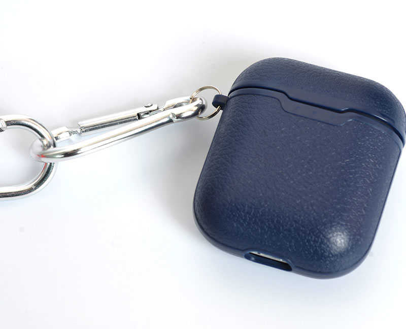 Apple Airpods Kılıf Zore Airbag 03 Silikon Lacivert
