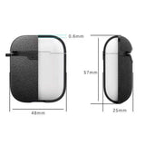 Apple Airpods Kılıf Zore Airbag 03 Silikon Lacivert