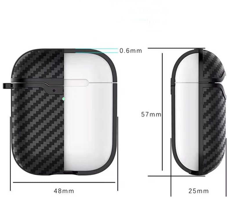 Apple Airpods Kılıf Zore Airbag 04 Silikon Kırmızı