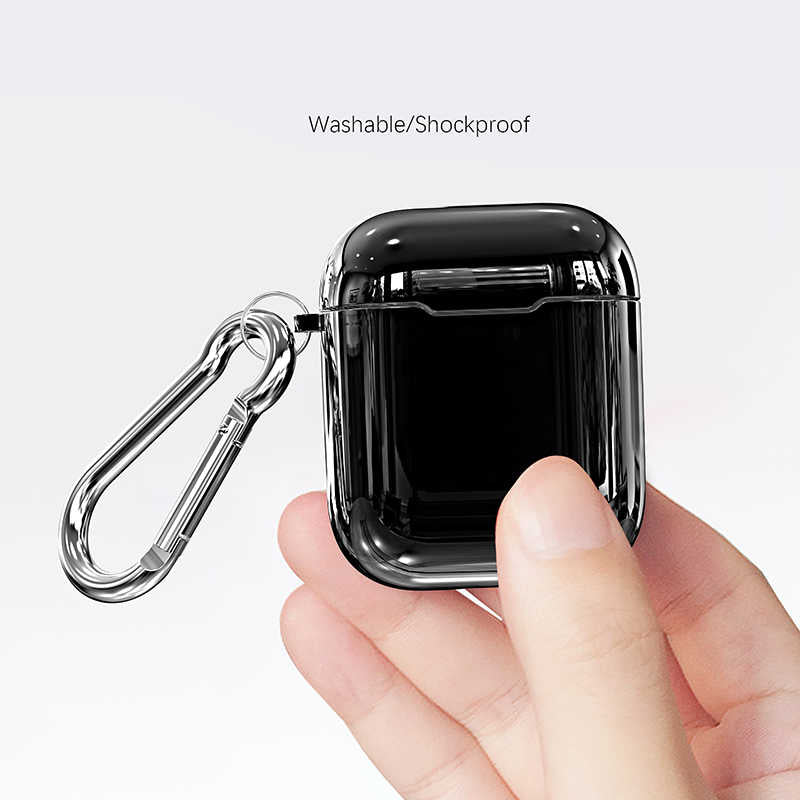 Apple Airpods Kılıf Zore Airbag 08 Silikon Kırmızı