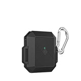 Apple Airpods Kılıf Zore Airbag 09 Silikon Siyah