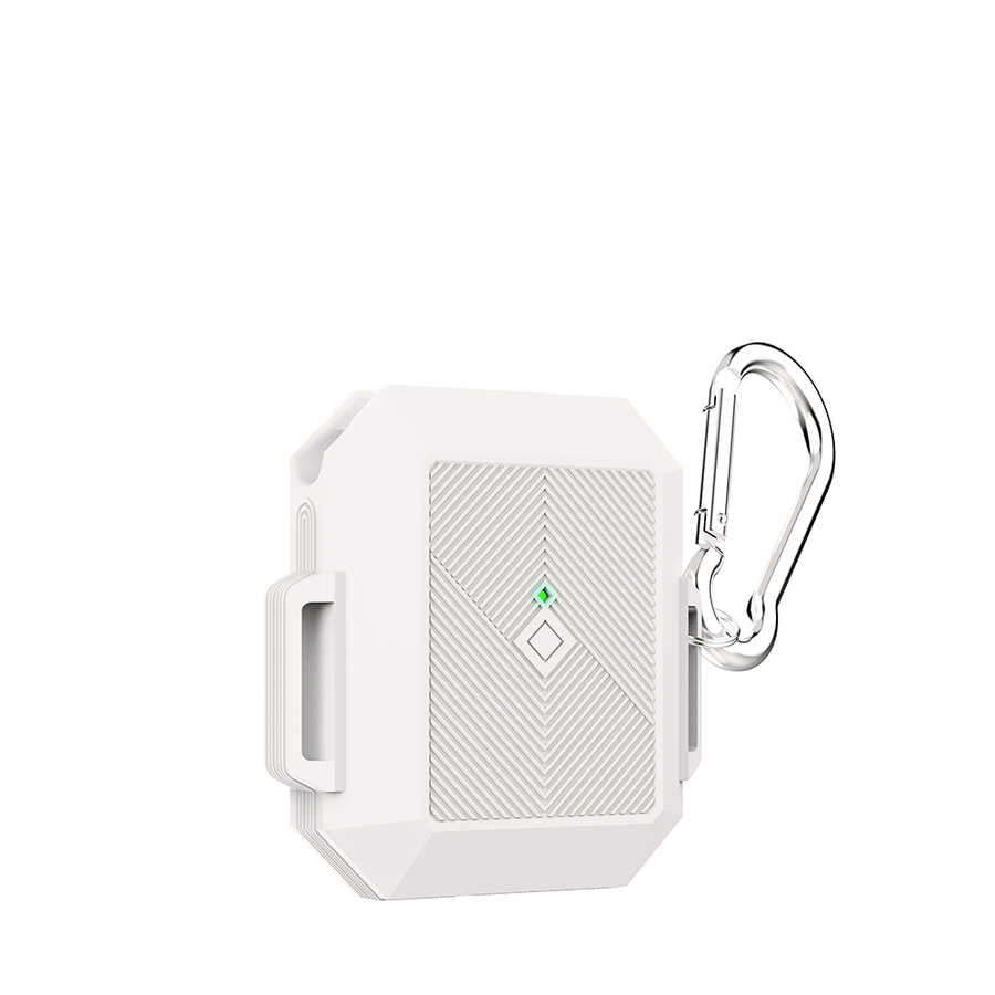 Apple Airpods Kılıf Zore Airbag 09 Silikon Renksiz