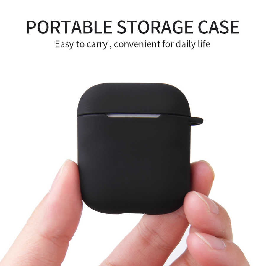 Apple Airpods Kılıf Zore Airbag 11 Silikon Lacivert