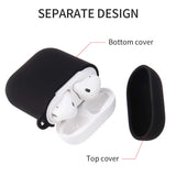 Apple Airpods Kılıf Zore Airbag 11 Silikon Lavendery Gray