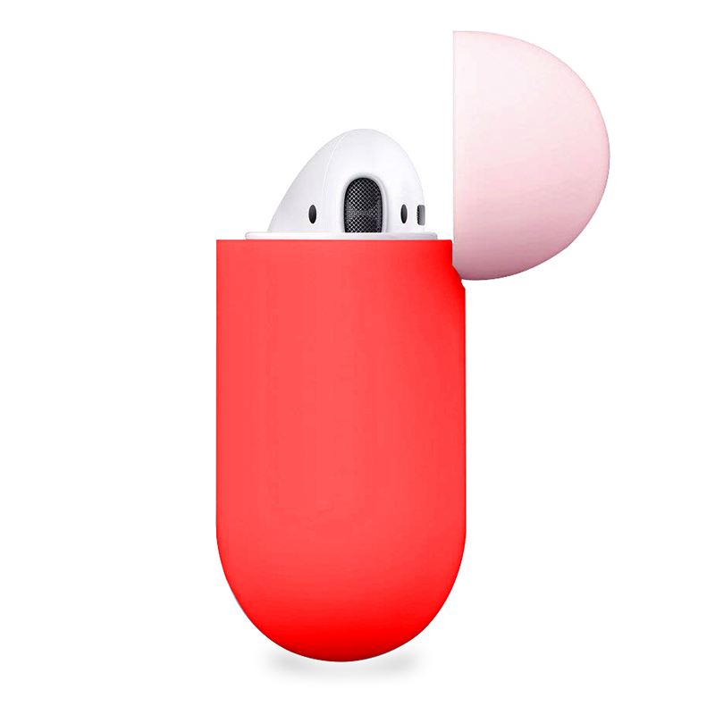 Apple Airpods Kılıf Zore Airbag 13 Silikon Sarı