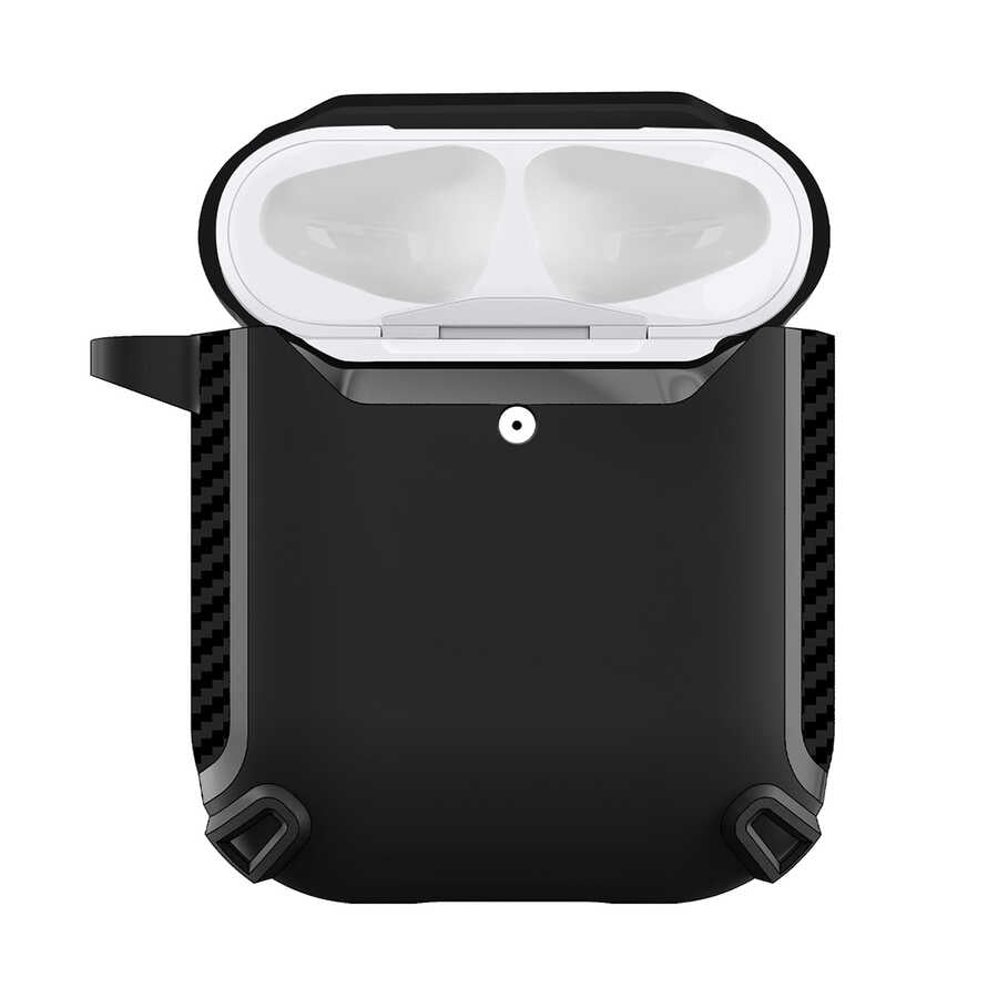 Apple Airpods Kılıf Zore Airbag 26 Silikon Koyu Yeşil