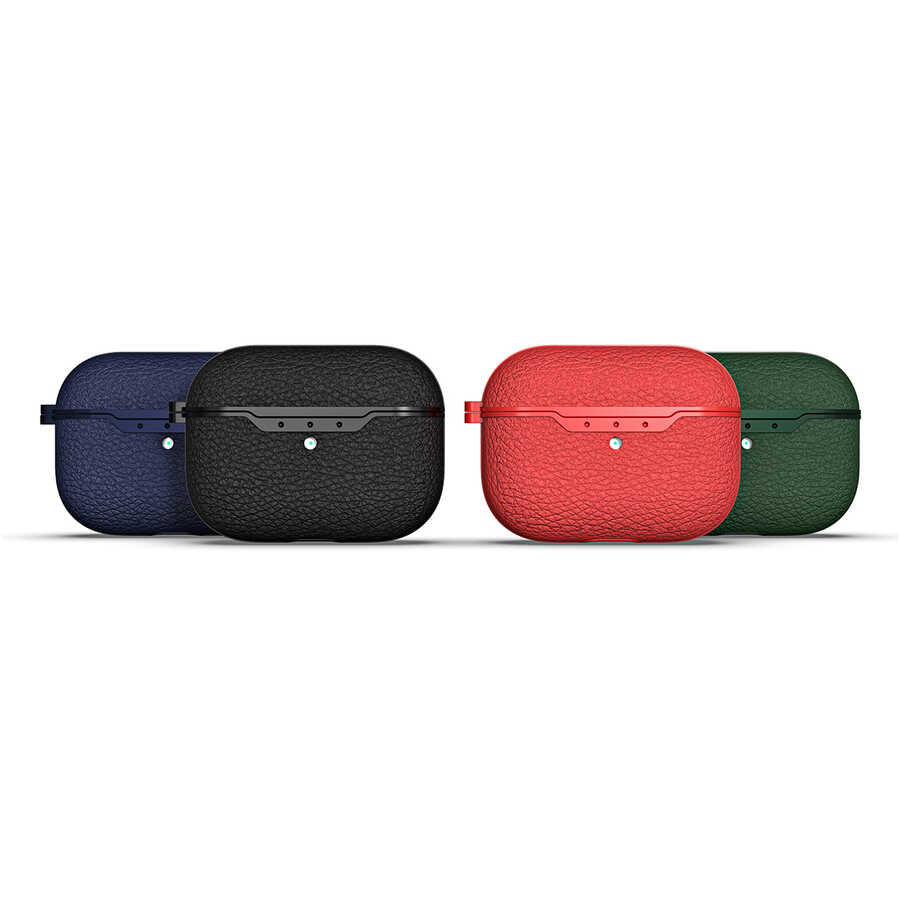 Apple Airpods Pro 2 Kılıf Zore Airbag 03 Silikon Kırmızı