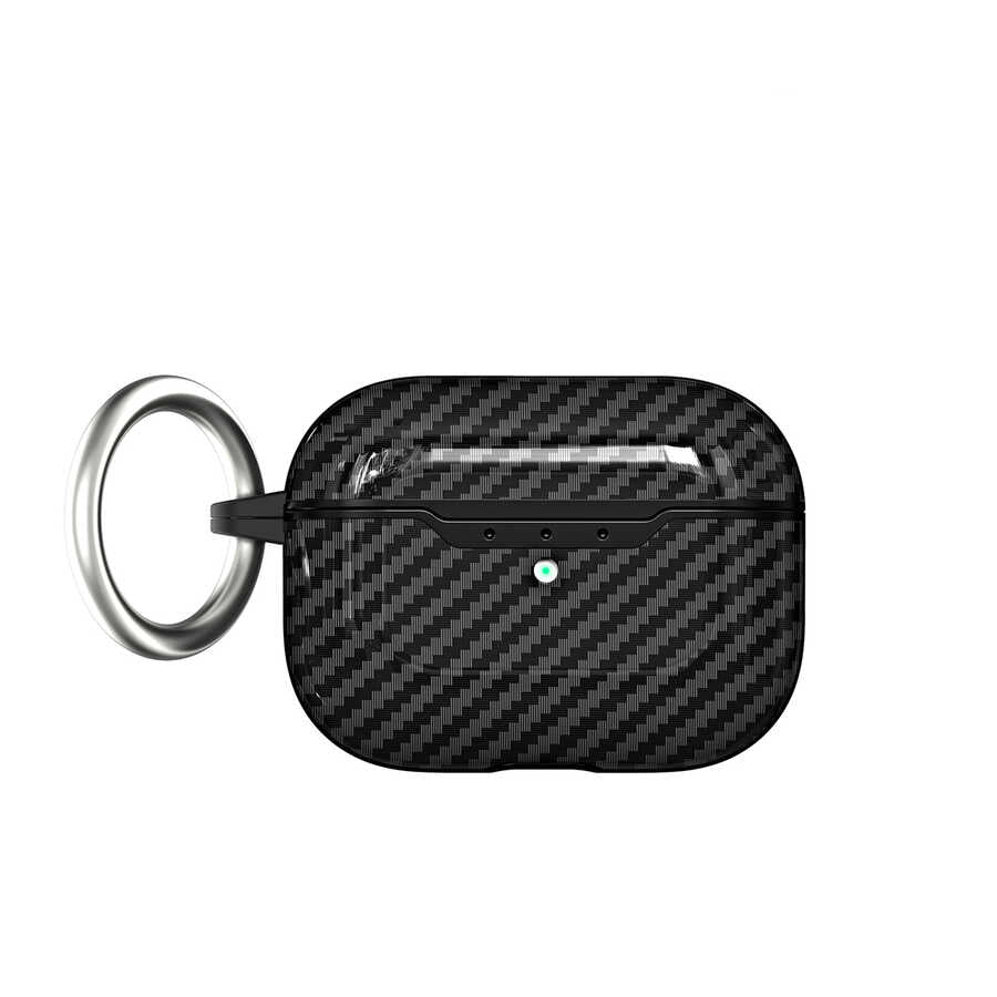 Apple Airpods Pro 2 Kılıf Zore Airbag 04 Silikon Siyah