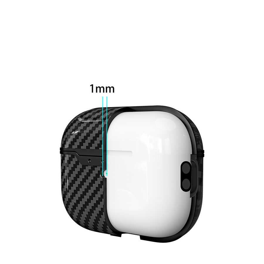 Apple Airpods Pro 2 Kılıf Zore Airbag 04 Silikon Lacivert