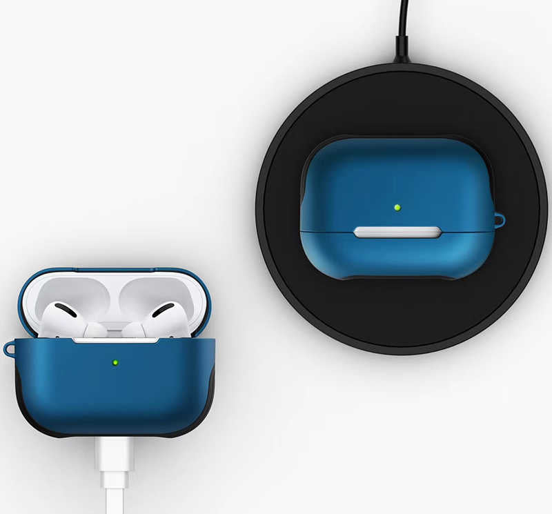 Apple Airpods Pro Kılıf Zore Shockproof Silikon Siyah