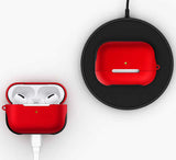 Apple Airpods Pro Kılıf Zore Shockproof Silikon Kırmızı