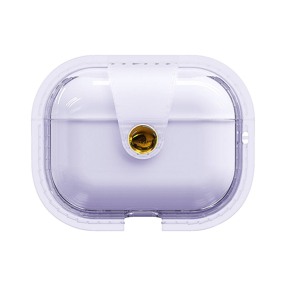 Apple Airpods Pro 2 Zore Airbag 33 Darbelere Karşı Dayanıklı Magnetik Kılıf Gri